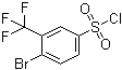 CAS 登录号：351003-47-9, 4-溴-3-(三氟甲基)苯磺酰氯