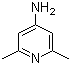 structure of CAS# 3512-80-9, 2,6-二甲基-4-氨基吡啶