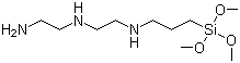 structure of CAS# 35141-30-1, 二乙烯三胺基丙基三甲氧基硅烷