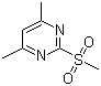 structure of CAS# 35144-22-0, 4,6-二甲基-2-甲磺酰基嘧啶