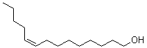 structure of CAS# 35153-15-2, (Z)-9-Tetradecen-1-ol