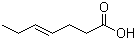 CAS # 35194-37-7, 4-Heptenoic acid