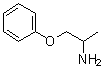 structure of CAS# 35205-54-0, 1-Phenoxy-2-propanamine