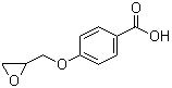 structure of CAS# 35217-95-9, 4-(2-环氧乙烷基甲氧基)苯甲酸