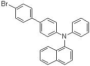 structure of CAS# 352359-42-3, 4-[N-(1-萘基)-N-苯基氨基]-4'-溴联苯