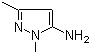 structure of CAS# 3524-32-1, 5-氨基-1,3-二甲基吡唑