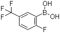 structure of CAS# 352535-96-7, 2-氟-5-(三氟甲基)苯硼酸