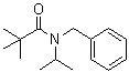 CAS # 35256-85-0, Tebutam, Butam, Comodor, N-Benzyl-N-isopropylpivalamide, N-Benzyl-N-isopropyltrimethylacetamide