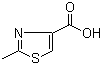 CAS 登录号：35272-15-2, 2-甲基-1,3-噻唑-4-羧酸