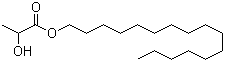 Hexadecyl lactate molecular structure (CAS 35274-05-6)