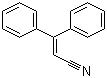 structure of CAS# 3531-24-6, 3,3-Diphenylacrylonitrile