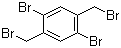 structure of CAS# 35335-16-1, 1,4-二溴-2,5-双(溴甲基)苯