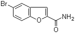structure of CAS# 35351-21-4, 5-Bromo-2-benzofurancarboxamide