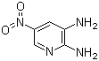 structure of CAS# 3537-14-2, 5-硝基吡啶-2,3-二胺