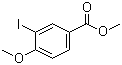structure of CAS# 35387-93-0, 3-碘-4-甲氧基苯甲酸甲酯