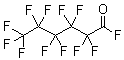 structure of CAS# 355-38-4, 全氟己酰氟