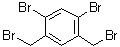 structure of CAS# 35510-03-3, 1,5-Dibromo-2,4-bis(bromomethyl)benzene