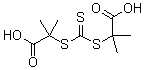structure of CAS# 355120-40-0, 2,2'-[硫代羰酰双(硫)]双[2-甲基丙酸]