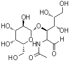 CAS 登录号：3554-90-3, beta-D-半乳糖基-(1→3)-N-乙酰基-D-半乳糖胺