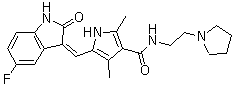 structure of CAS# 356068-94-5, Toceranib