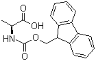 structure of CAS# 35661-39-3, N-芴甲氧羰基-L-丙氨酸