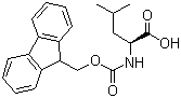 Fmoc-L-Leucine molecular structure (CAS 35661-60-0)