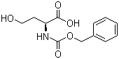 structure of CAS# 35677-88-4, N-苄氧羰基-L-高丝氨酸
