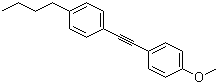 CAS 登录号：35684-12-9, 1-(2-(4-丁基苯基)乙炔基)-4-甲氧基苯