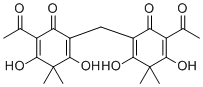 structure of CAS# 3570-40-9, 白绵马素 AA