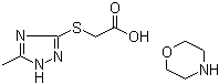 CAS # 357172-63-5, Morpholine [(5-methyl-1H-1,2,4-triazol-3-yl)thio]acetate