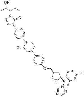 structure of CAS# 357189-94-7, Posaconazole 3-OXO impurity