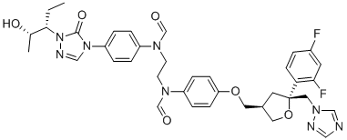 structure of CAS# 357189-95-8, 泊沙康唑杂质B
