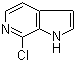 7-氯-6-氮杂吲哚分子结构 (CAS 357263-41-3)
