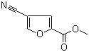 structure of CAS# 357289-65-7, 4-氰基呋喃-2-羧酸甲酯