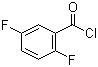 structure of CAS# 35730-09-7, 2,5-Difluorobenzoyl chloride