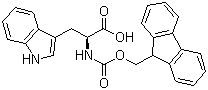 structure of CAS# 35737-15-6, N-Fmoc-L-Tryptophan