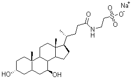 CAS # 35807-85-3, Tauroursodeoxycholic acid sodium salt