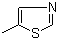 structure of CAS# 3581-89-3, 5-甲基噻唑