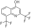 structure of CAS# 35853-41-9, 2,8-双(三氟甲基)-4-羟基喹啉