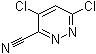 structure of CAS# 35857-90-0, 4,6-二氯-3-哒嗪甲腈