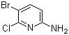 structure of CAS# 358672-65-8, 5-溴-6-氯吡啶-2-胺