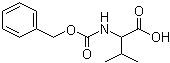 structure of CAS# 3588-63-4, N-苄氧羰基-DL-缬氨酸