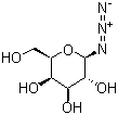 1-叠氮-beta-半乳糖分子结构 (CAS 35899-89-9)