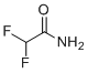 structure of CAS# 359-38-6, 2,2-二氟乙酰胺