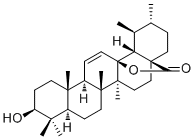 CAS 登录号：35959-05-8, 3-羟基-11-乌苏烯-28,13-内酯