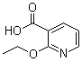 structure of CAS# 35969-54-1, 2-乙氧基-3-吡啶羧酸