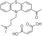 structure of CAS# 3598-37-6, 马来酸乙酰丙嗪
