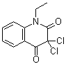 3,3-Dichloro-1-ethyl-2,4(1H,3H)-quinolinedione molecular structure (CAS 359905-97-8)