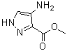 structure of CAS# 360056-45-7, 4-氨基-1H-吡唑-3-羧酸甲酯