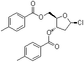 CAS 登录号：3601-89-6, 1-氯-3,5-二-O-对甲苯甲酰基-2-脱氧-D-呋喃核糖